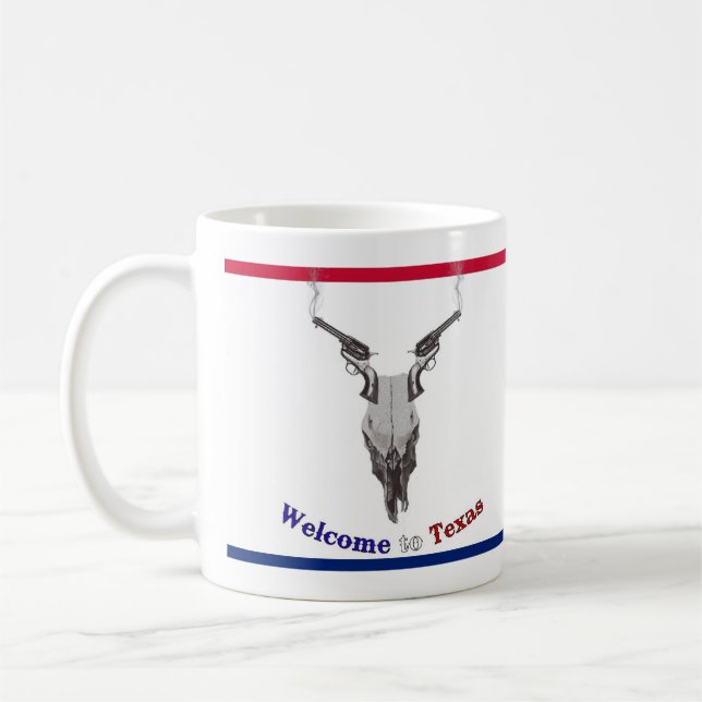 Willkommen zu Texas-Tasse Kaffeetasse (Links)