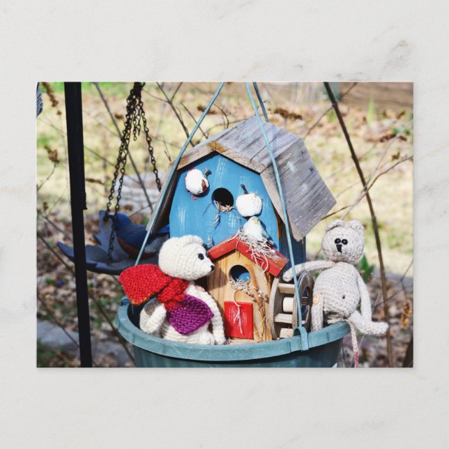 Willkommen Zuhause Birds! Postkarte (Vorderseite)