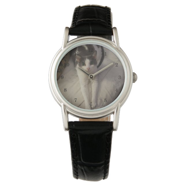 Willkommen Zuhause, ich bin für Sie Gewartet worde Armbanduhr (Vorderseite)