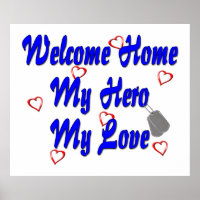 Willkommen Zuhause mein Held meine Liebe