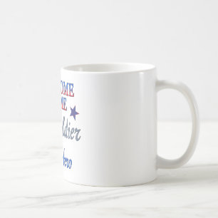 Willkommen Zuhause Mein Soldat, mein Held Kaffeetasse
