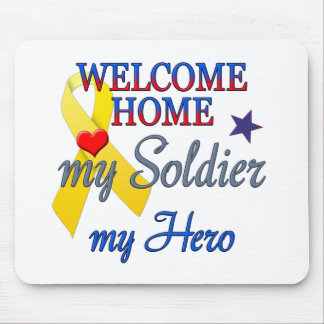 Willkommen Zuhause Mein Soldat, mein Held Mousepad