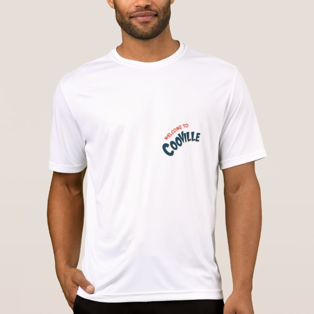Willkommen zum Cooville Weihnachtsleistungs-T - T-Shirt (Vorderseite)