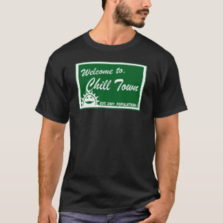 Willkommen, zum der Stadt zu kühlen T-Shirt