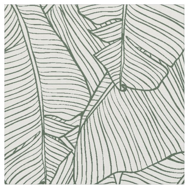 Willkommen zum Dschungel Stoff (Nahaufnahme)