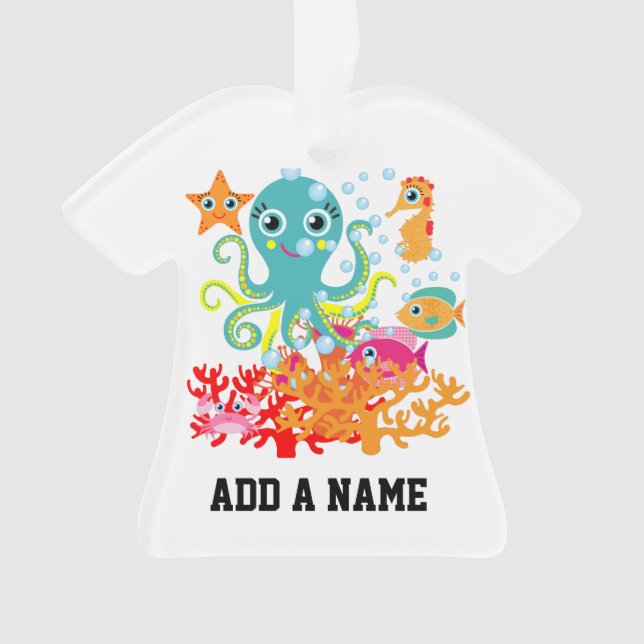 Willkommen zum Ozean Ornament (Vorderseite)