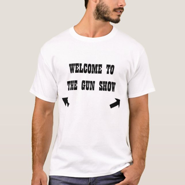 Willkommen zum Waffenmesset-shirt T-Shirt (Vorderseite)