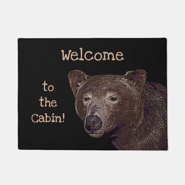 Willkommen zur Kabine, Big Bear Fußmatte (Vorderseite)