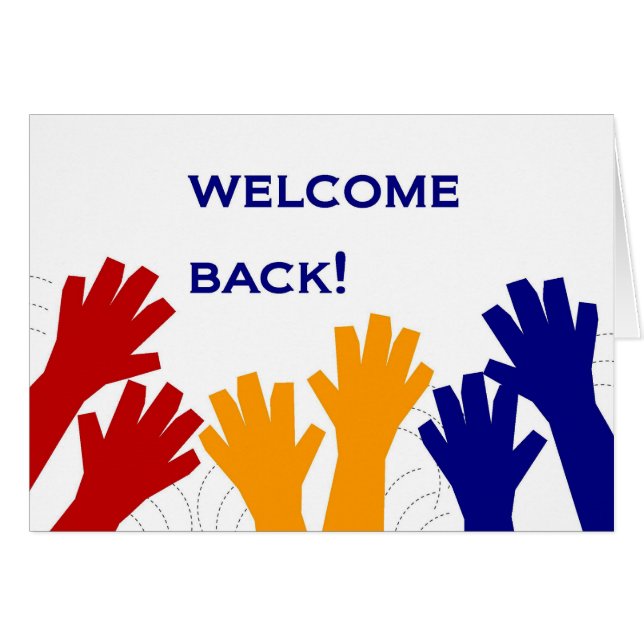 Willkommen zurück! (Vorderseite (Horizontal))