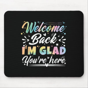 Willkommen zurück, ich bin froh, dass Sie hier sin Mousepad