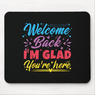 Willkommen zurück, ich bin froh, dass Sie hier sin Mousepad