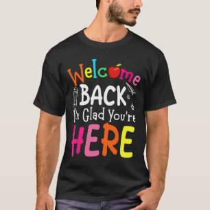 Willkommen zurück, ich bin froh, dass Sie hier sin T-Shirt