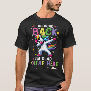 Willkommen zurück im Glad du zurück zum Schulbus T-Shirt
