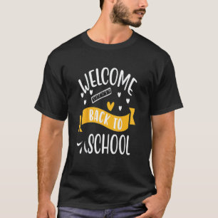 Willkommen zurück im Schulnewsletter Lernen Sie de T-Shirt
