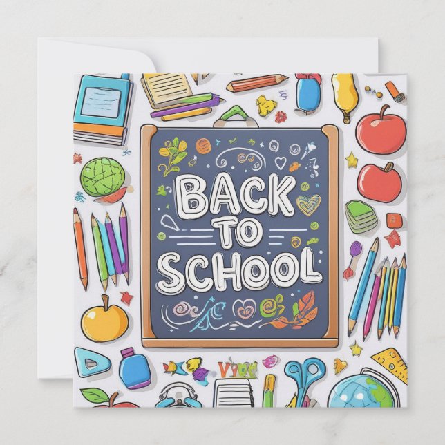 Willkommen zurück in der Schule! (Vorderseite)