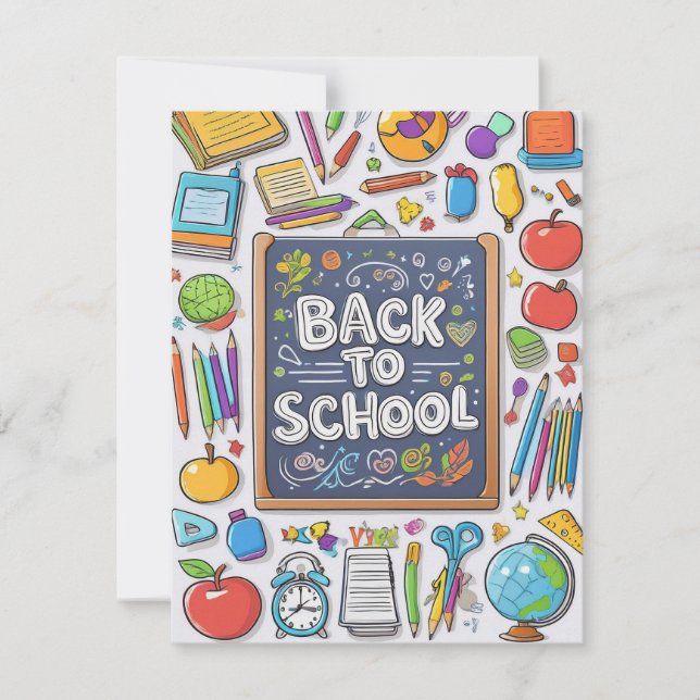 Willkommen zurück in der Schule! (Vorderseite)