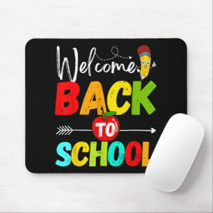 Willkommen zurück in der Schule 2026 Lehrer Schüle Mousepad
