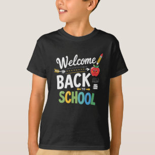 Willkommen zurück in der Schule Erster Schultag Le T-Shirt