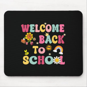 Willkommen Zurück In Der Schule Lehrer Dankeschön Mousepad