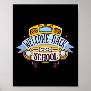 Willkommen zurück in der Schule Poster