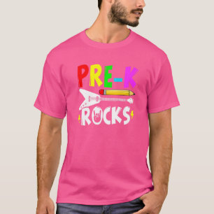 Willkommen zurück in der Schule Pre K Rocks Süß T-Shirt