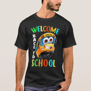 Willkommen Zurück In Der Schule Schulbusfahrer Mä T-Shirt