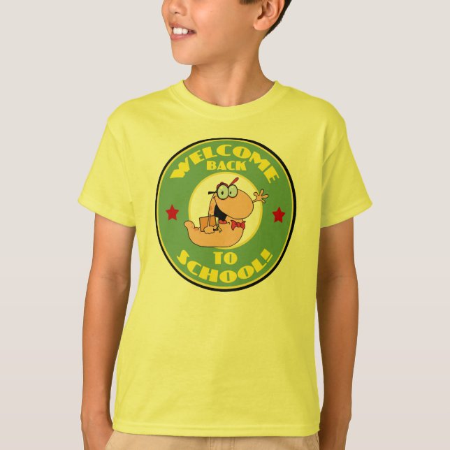 Willkommen zurück T-Shirt (Vorderseite)