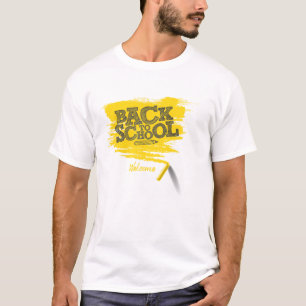 Willkommen zurück zu den Lehrern der Schule lange  T-Shirt