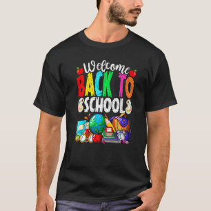 Willkommen zurück zu den Mädchen des ersten Schult T-Shirt