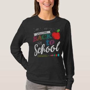 Willkommen zurück zu den Schulkindern am ersten Sc T-Shirt