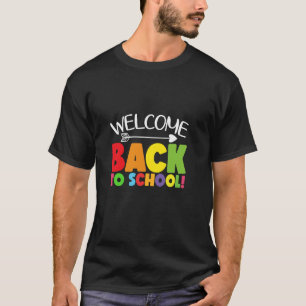 Willkommen zurück zum Arrow-Lehrer der Schule T-Shirt