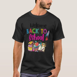 Willkommen zurück zum ersten Schultag 3 T-Shirt