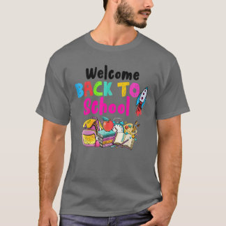 Willkommen zurück zum ersten Schultag T-Shirt
