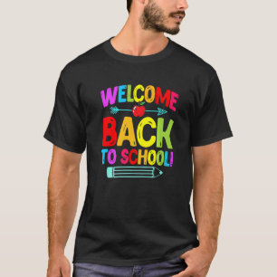 Willkommen zurück zum ersten Schultag T-Shirt