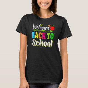 Willkommen zurück zum ersten Schultag T-Shirt