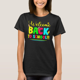 Willkommen zurück zum ersten Schultag T-Shirt