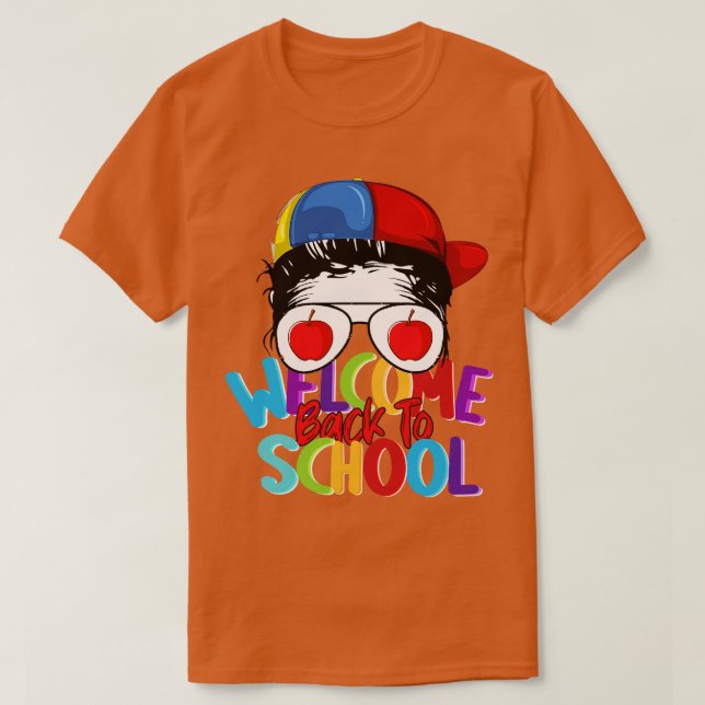 Willkommen zurück zum Kindergarten PreK Preeschoo T-Shirt (Design vorne)