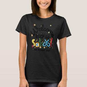 Willkommen zurück zum Lehrer der Schule T-Shirt