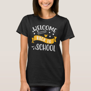 Willkommen zurück zum Newsletter der Schule T-Shirt