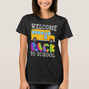 Willkommen zurück zum Schulbus D T-Shirt