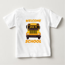 Willkommen zurück zum Schulbus-Shirt Baby T-shirt
