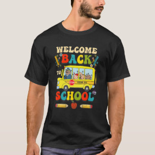 Willkommen zurück zum Schulbusfahrer Lehrer T-Shirt