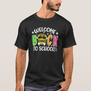 Willkommen zurück zum Schulbusfahrer Mens Boys T-Shirt