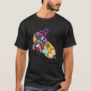 Willkommen zurück zum Schullehrerbildungsstil T-Shirt