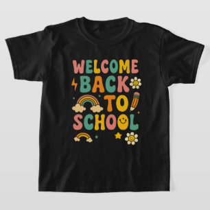 Willkommen zurück zum T-Shirt der Schulkinder
