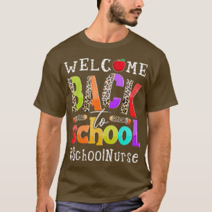Willkommen zurück zur Krankenschwester am ersten S T-Shirt