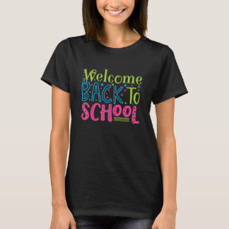 Willkommen zurück zur Lehrerbewertung T-Shirt