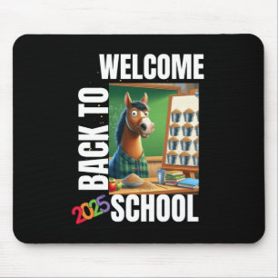 Willkommen zurück zur Schule 2025 Mousepad