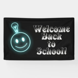 Willkommen zurück zur Schule Banner