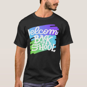 Willkommen zurück zur Schule Cool für Lehrer T-Shirt